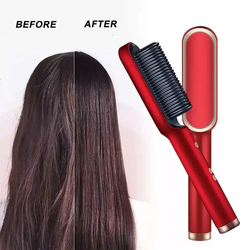 ✨Escova Elétrica 3 em 1: Transforme Seus Cabelos com Estilo! 🌪️🔥 Envio Rápido e Prático! ✈️💇‍♀️