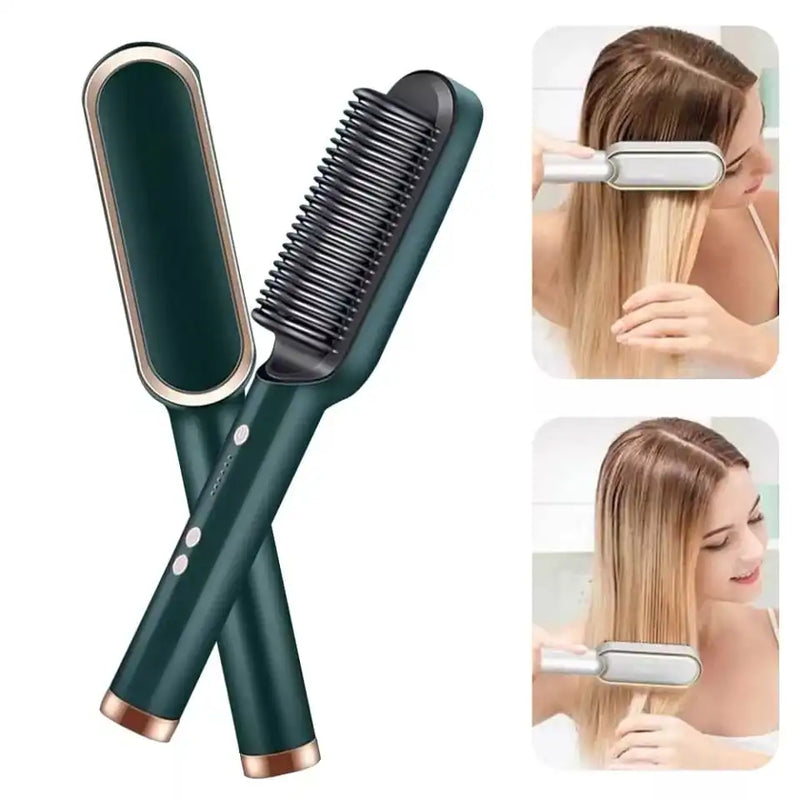 ✨Escova Elétrica 3 em 1: Transforme Seus Cabelos com Estilo! 🌪️🔥 Envio Rápido e Prático! ✈️💇‍♀️